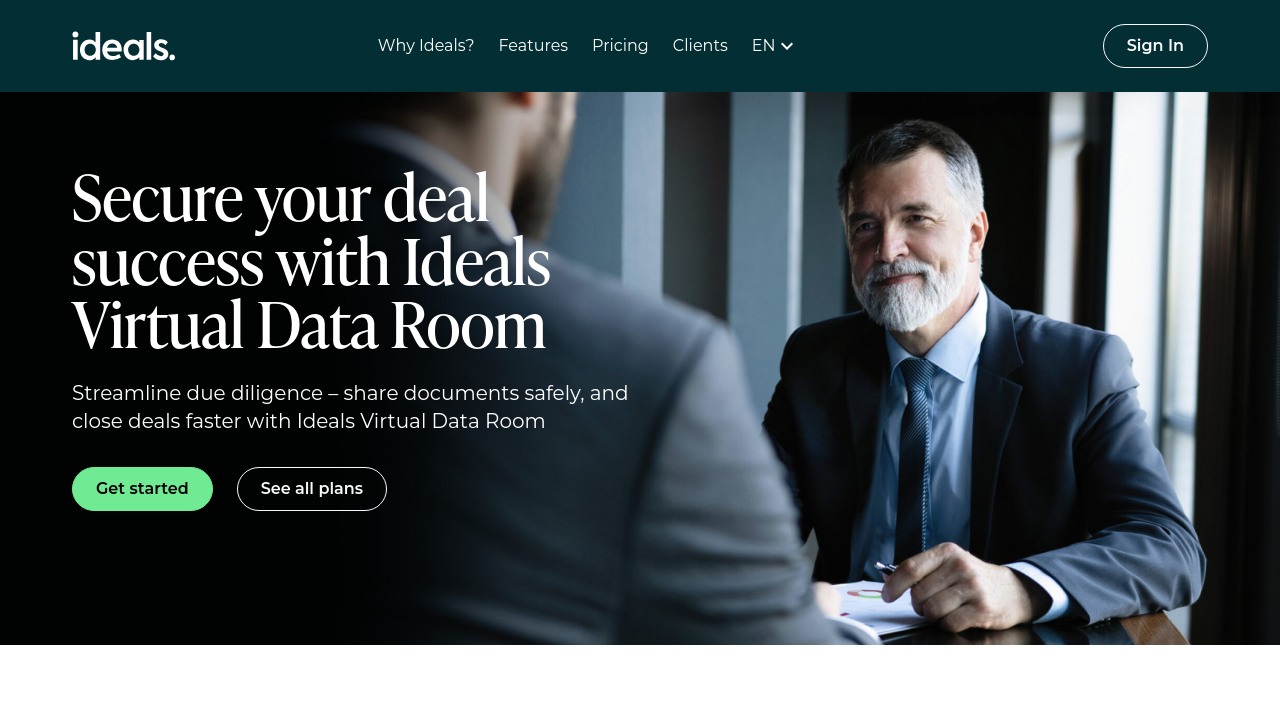iDeals Virtual Data Room